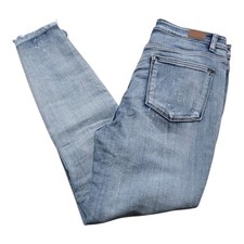 Judy Blue Skinny Fit Jeans Womens 13/31 Blue Denim Mid Rise Stretch Slim Leg