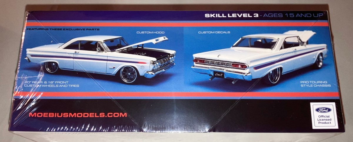 Moebius 1964 Mercury Comet Pro Touring 1:25 scale model car kit