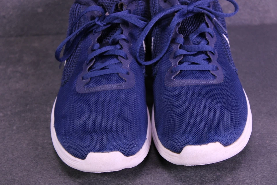 Nike Revolution 3 Herren Sneaker Sportschuhe Gr. 42 blau  Mesh Training BS925 - Bild 3 von 4