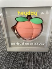 NEW Heyday Earbud Case Cover Fits AirPods Generation 3 w/ Clip Orange PEACH