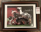 Julian Edelman Patriots Super Bowl LI Signed Framed 16x20 Photo