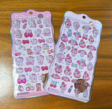 Sanrio Bonbon Drop Aurora Sticker Hello Kitty  My Melody Pink Japan Exclusive