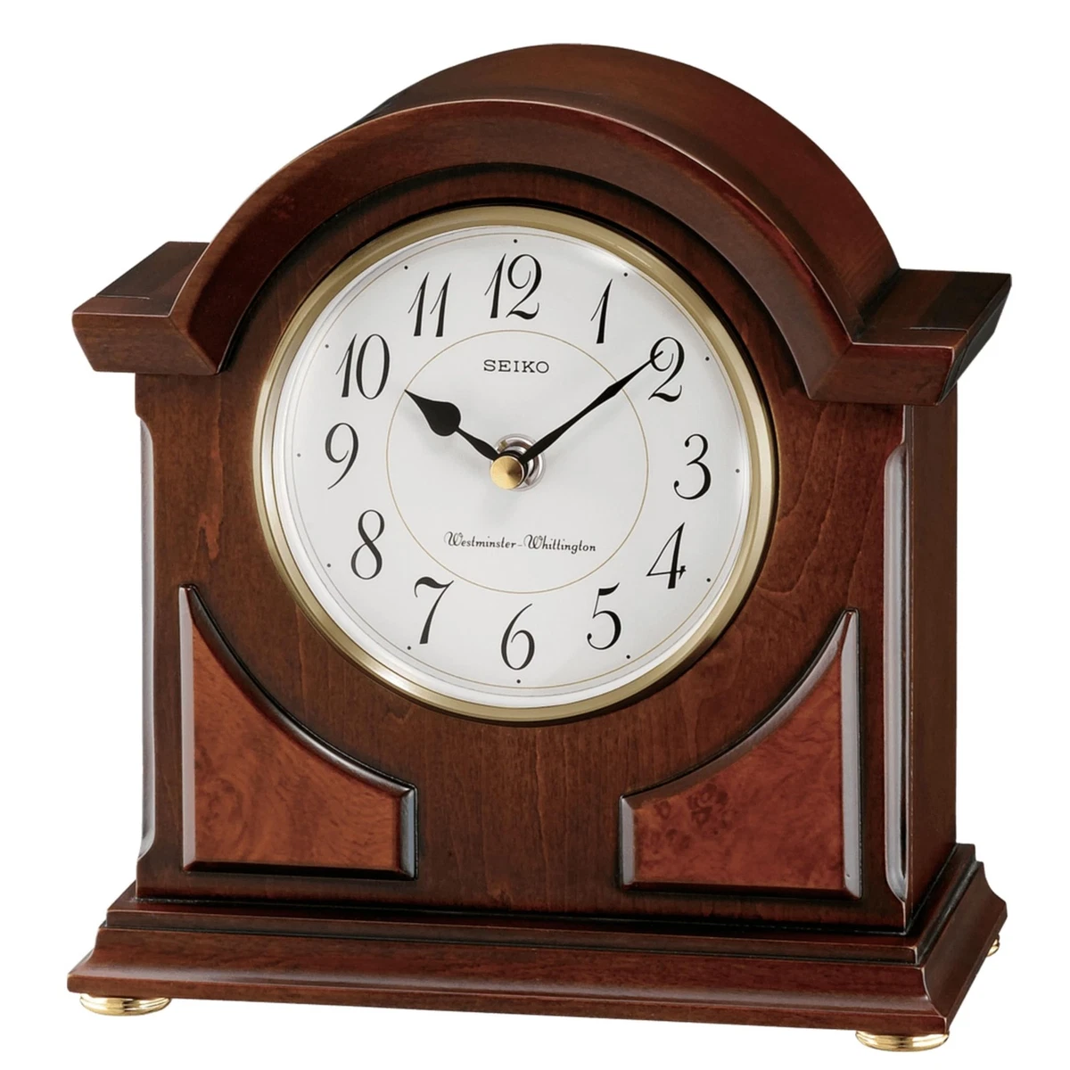 Pendule Squelette Design Seiko Mantel Clock Skeleton Ref Qhg0353 Quartz