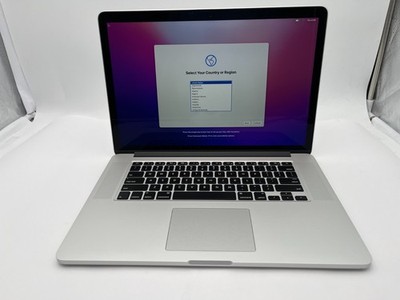 Apple MacBook Pro A1398 15''  2015  Core i7 2.2GHz 16GB DDR3 250.0 GB MJLQ2LL/A