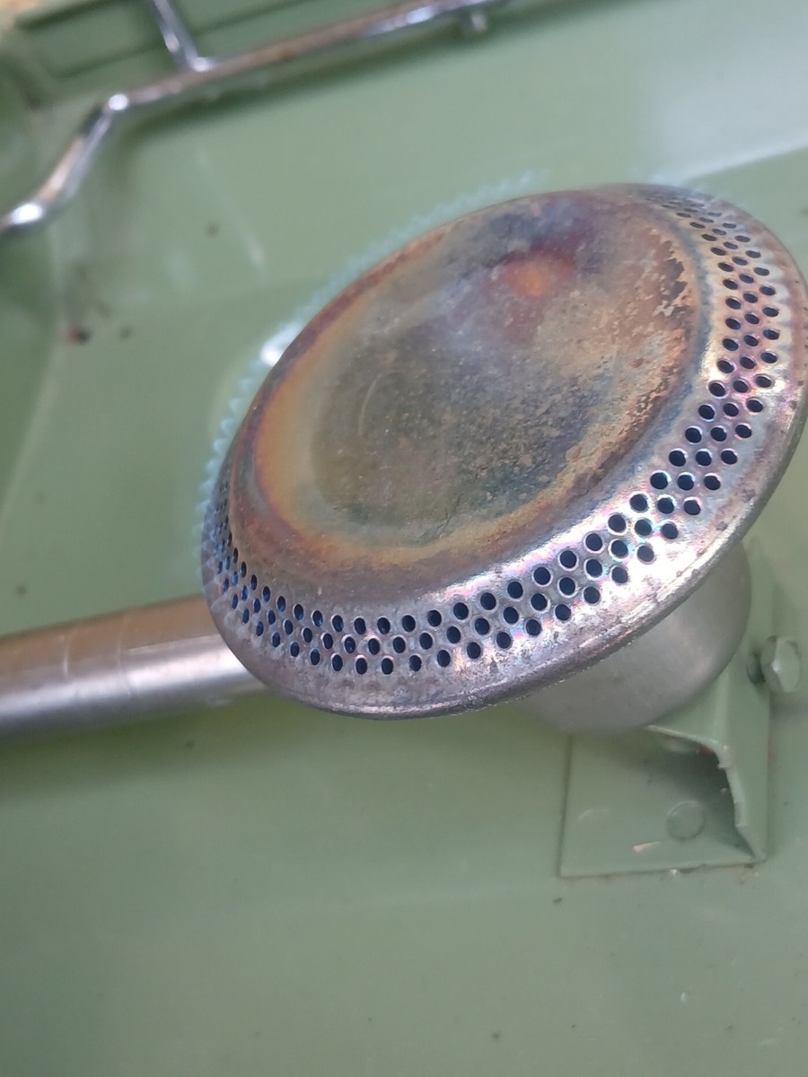 Vintage Primus Streamliner 2 Burner Propane Camp Stove WORKING w