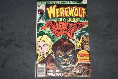 Werewolf By Night #40 - US Marvel Comics Group 1976 (Zust 2) Bronze Age Horror!