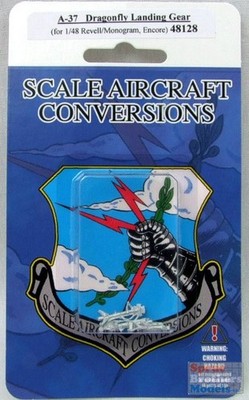 SAC48128 1:48 Scale Aircraft Conversions - A-37 Dragonfly Landing Gear (REV
