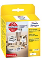 Avery Zweckform StrapazierfäHige Rollenetiketten 19 X 64 Mm Weiß 450 Etiketten