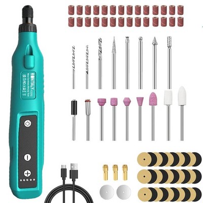 USB Charging Electric Mini Drill Grinder Polishing Engraving Pen Rotary Tool Kit