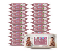 MED PRIDE Unscented Baby Wipes 24 Pack 80 Each, 1920 Total Free Sensitive Skin