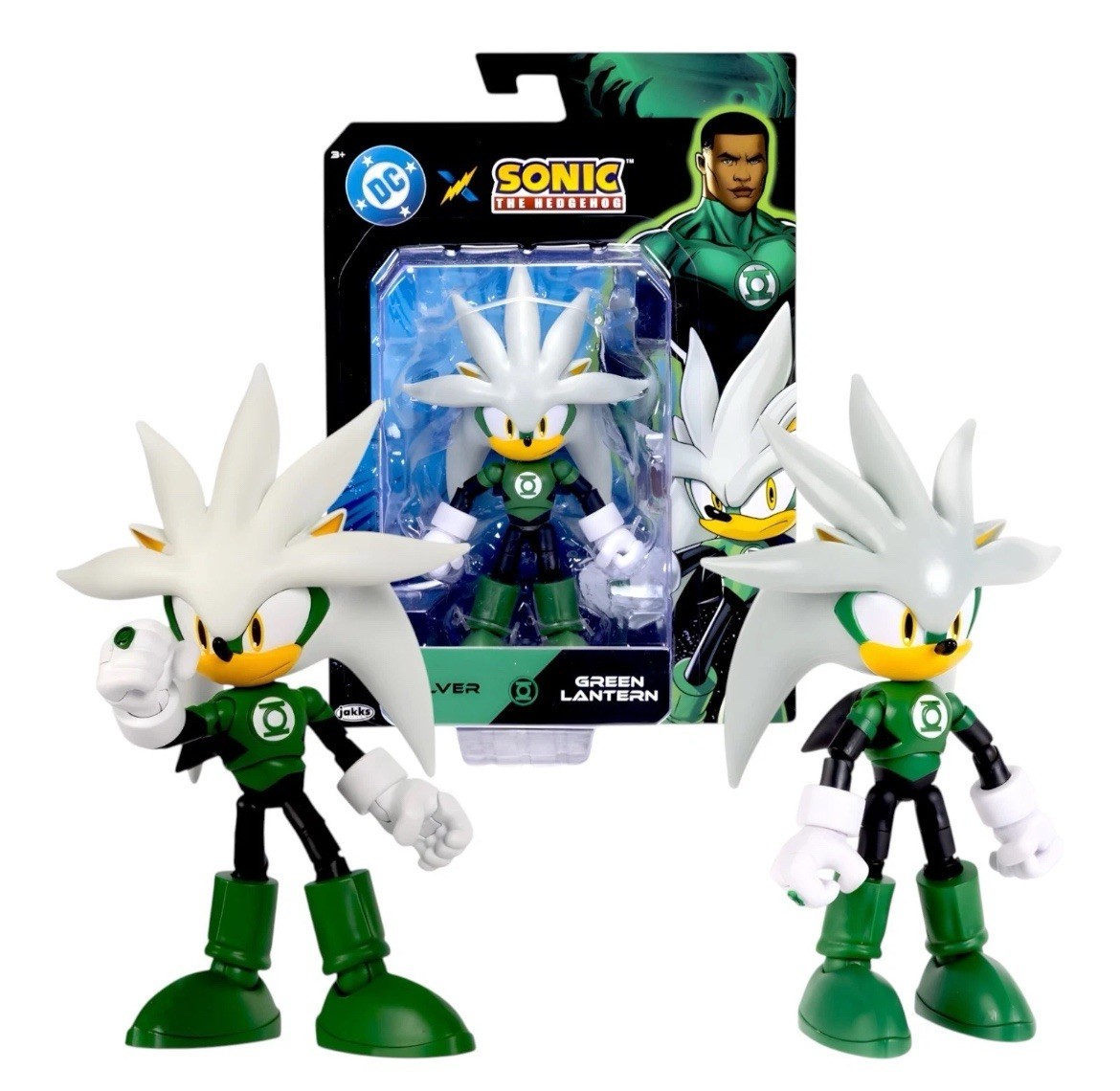 DC x Sonic Hedgehog Silver as Green Lantern 5