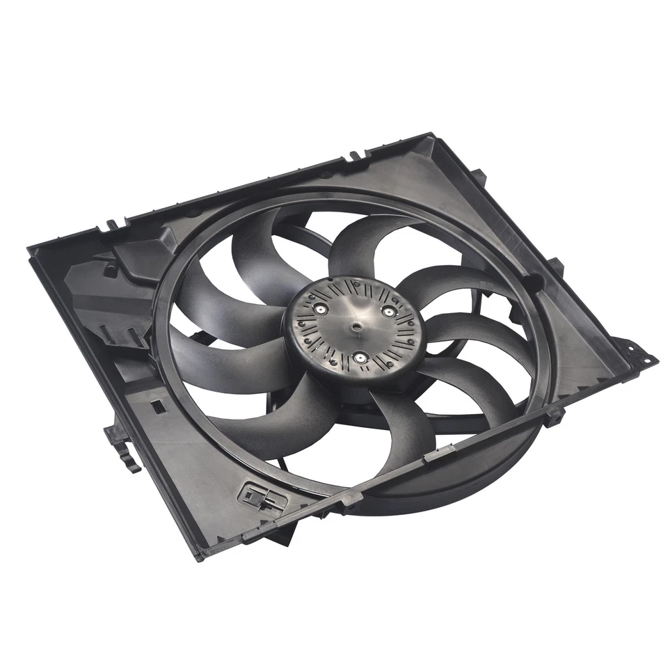 Conjunto de ventilador de refrigeração radiador 600W para BMW E90 128i 323i 325i 328i 17427562080 - Imagem 4 de 4