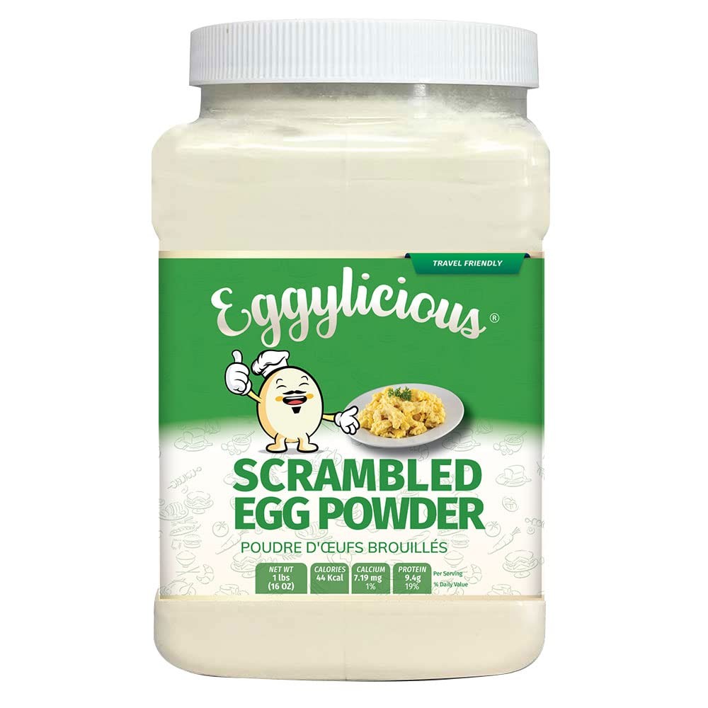 Eggylicious Scramble Egg Mix Quick Easy Breakfast With Whole Egg Powder 6G Pr...