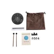 Tongue Drum 6 Inch 11 Note Carbon Steel Tank Drum Für Erwachsene Und Kinder DON