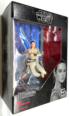STAR WARS - BLACK SERIES - TITANIUM - REY STARKILLER BASE (#08) MISB