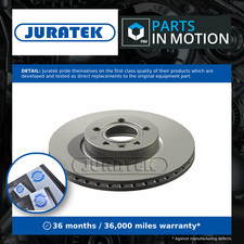 2x Brake Discs Pair Vented fits SEAT ALHAMBRA 7V 2.0D Front 05 to 10 BRT 313mm