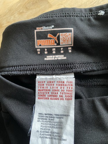 PUMA Dry Cell Size 12 M Tights Leggings Running Black Full Length - Picture 3 of 3