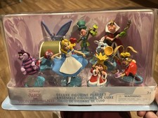 Disney Alice In Wonderland Deluxe Figurine Set
