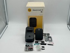 Yale Assure Lock 2 Deadbolt, Black Suede Smart Keyless Entry Door Lock