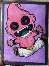 ACEO Original Art Majin Buu Dragonball Z