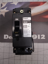 Fuji Electric SA32 30 Amp 2 Pole 220V Auto Circuit Breaker Excellent Pre Owned