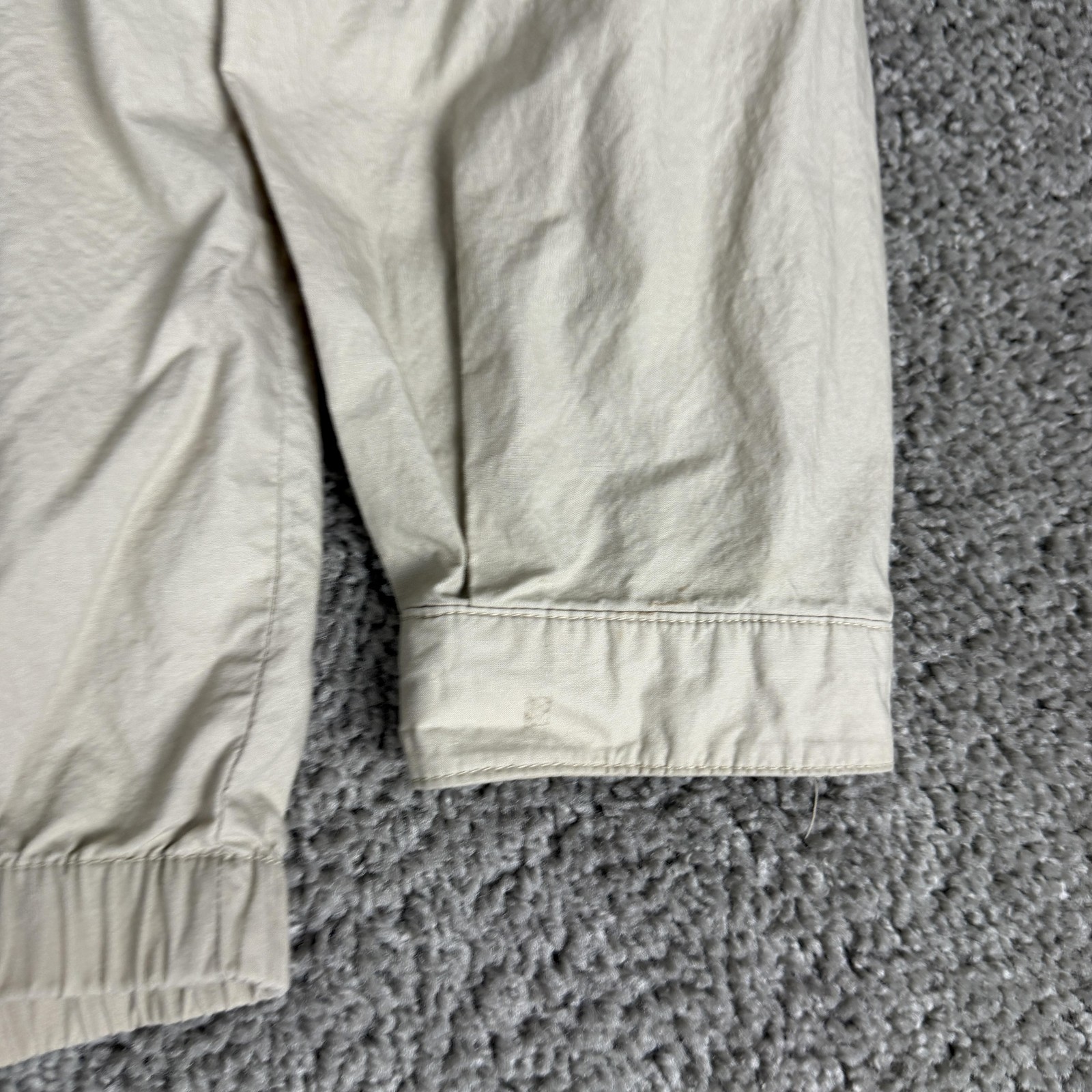 Brooks Brothers Jacket Mens XL Beige Golf Lined Windbreaker Bomber Full Zip thumbnail 13