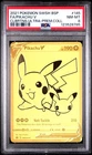 2021 POKEMON SWSH BLACK STAR PROMO #145 FULL ART/PIKACHU V PSA 8