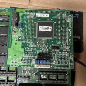 Original Not Working Street Fighter 2 Capcom ARCADE Video GAME PCB BOARD Onba-4