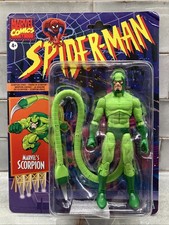 Marvel Legends Scorpion Spider-Man Retro Villain Action Toy Figure 2022 NIB