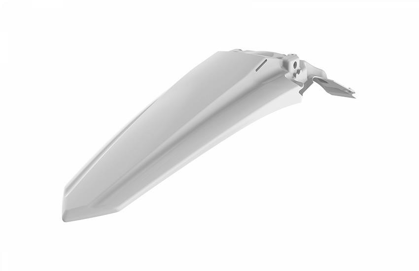 Polisport Rear Fender Fits Kawasaki KX 250F 21-24 450F 19-23 White