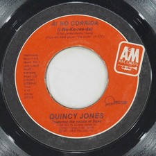 QUINCY JONES Ai No Corrida A&M 2299-S VG+ 45 RPM 1981 Disco 7" Funk Jukebox