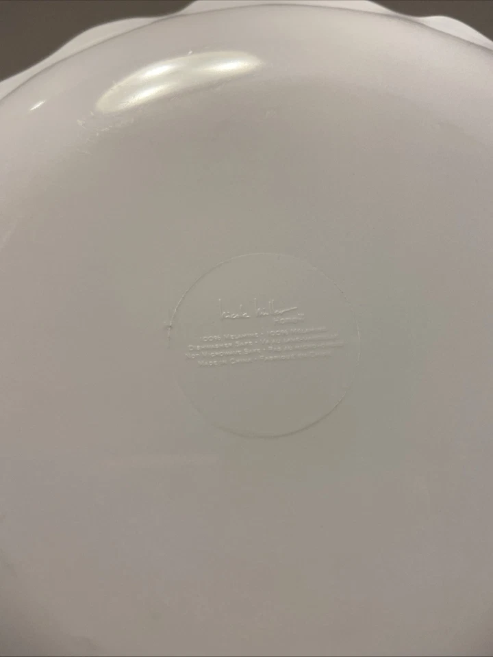 Nicole Miller Juego de Platos Suculentos Melamina Lote de 4 Platos y 4 Cuencos Texturizados Foto 3 de 4