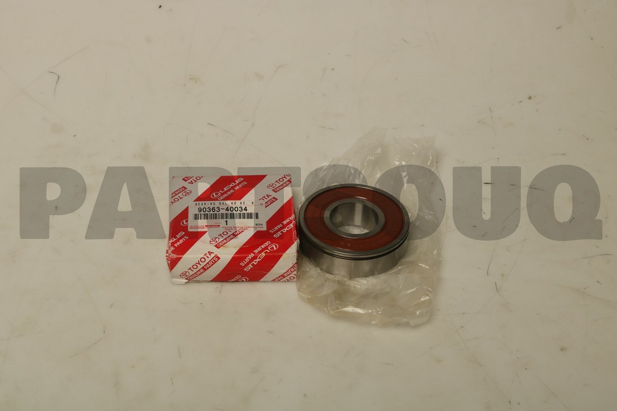 9036340034 Genuine Toyota BEARING (FOR INPUT SHAFT FRONT) 90363