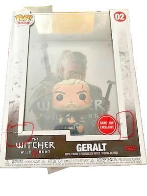 Funko POP! Game Covers: The Witcher 3: Wild Hunt Geralt #02 GameStop Excl. NIB