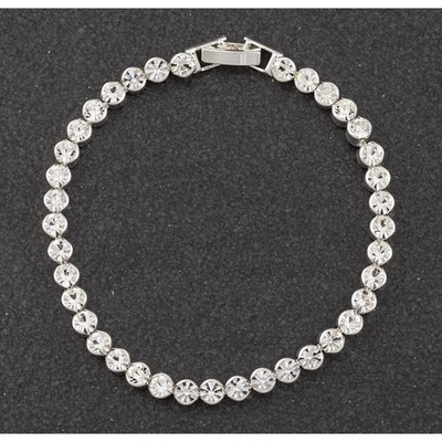 equilibrium All That Bling versilbertes Tennisarmband