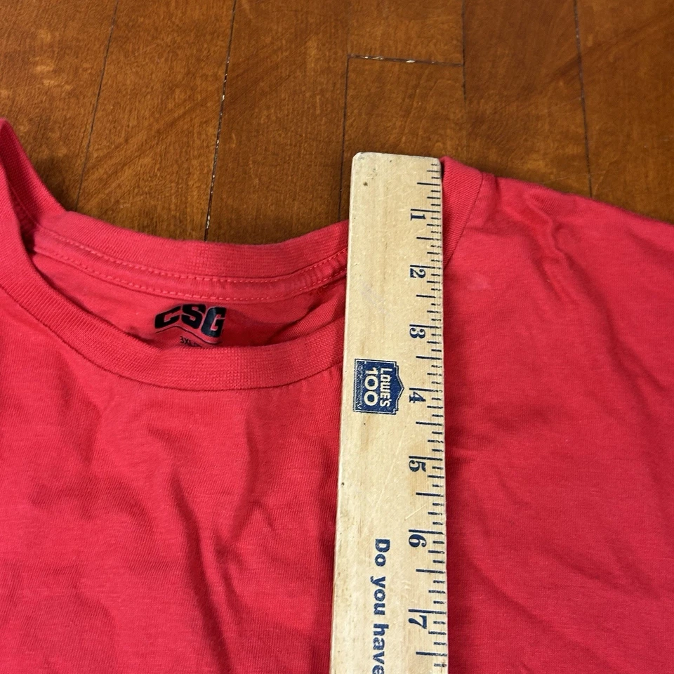 Lote de 3 Camisetas Para Hombre 3XL Manga Corta Algodón CSG Fundición Rayas Camufladas Gris Foto 3 de 4