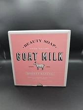 SHOWER MATE Goat Milk Moisturizing Beauty Soap W/Strawberry -JUMBO 12 CT.! -NEW!
