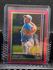 Jake Bloss 2025 Donruss Optic Pink Velocity  #45/79 - Blue Jays