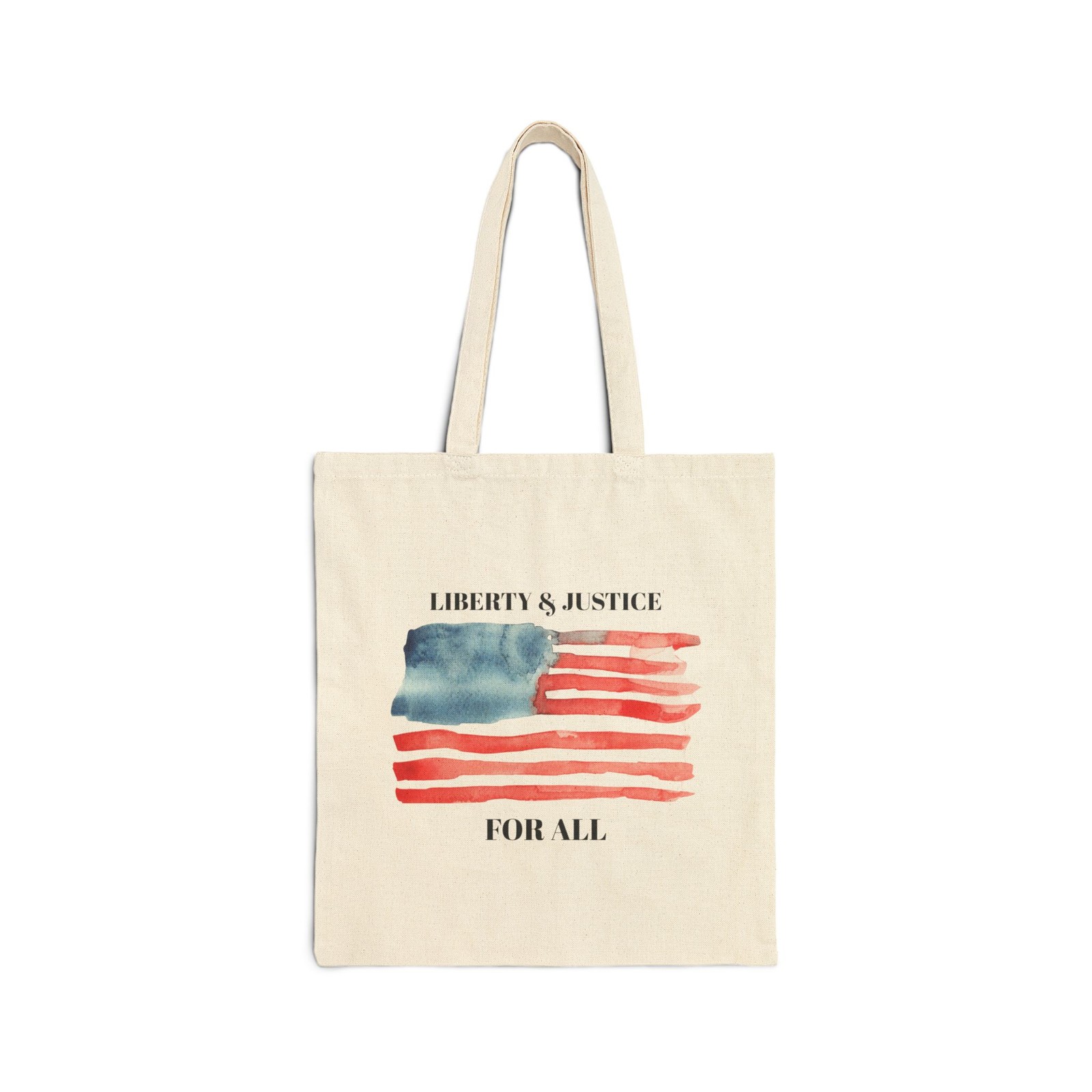 Patriotic Cotton Canvas Tote Bag | USA Flag Design, Reusable Shopping Bag, [...]