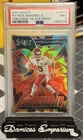 2021 Panini Select Patrick Mahomes II Turbocharged Tie-Dye Prizm 8/25 PSA 9