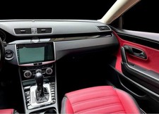 Interior Dash Trim Cover Set For Nissan Primera 96-1999 10 Pcs Piano Black Look