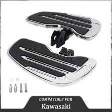 Gummierte Trittbretter mit Einlagen für Kawasaki Vulcan S EN650 2015+ Footpegs