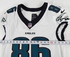 2023 Philadelphia Eagles Elijah Cooks #86 Game Used White Jersey 40 966 — photo 3
