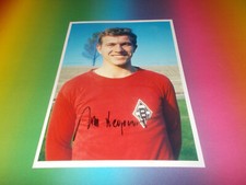 Jupp Heynckes Borussia Mönchengladbach signed autograph 20x28 photo