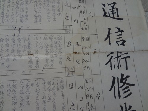 WW2 Dipartimento Comunicazioni Giapponese Orario Documento Testo MEDAGLIA ESERCITO MARINA - Foto 5 di 20