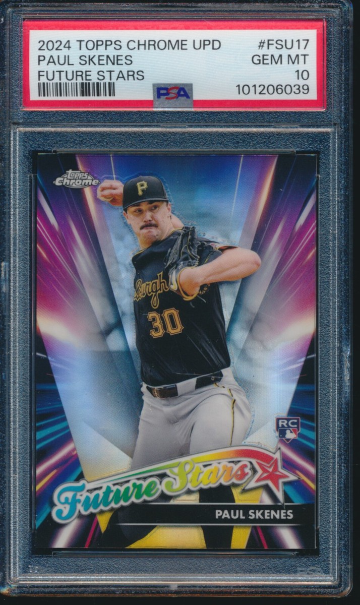シングルカード Topps - PSA 10 Topps Chrome Update Paul Skenes Amazon.com: PAUL SKENES - 2024 Topps Chrome Update Base