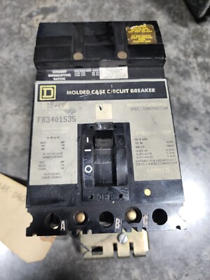 Square D FA3401535 Circuit Breaker
