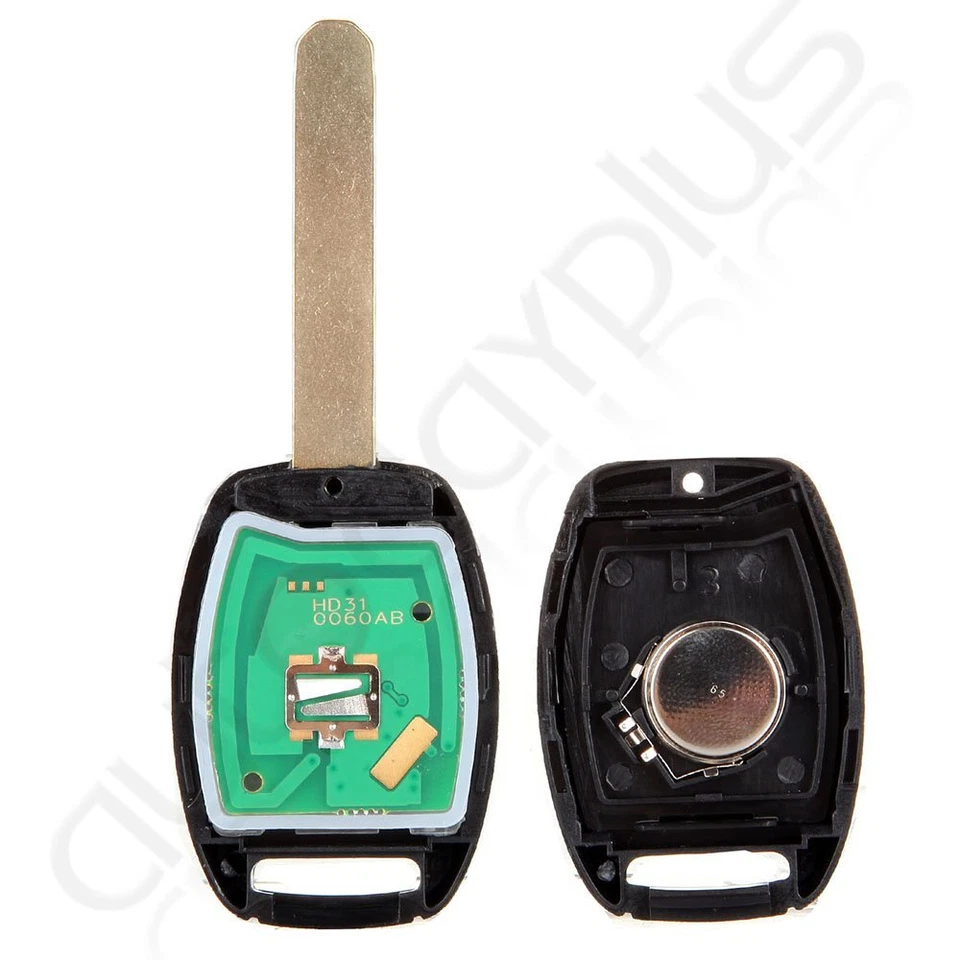 2 Llavero de coche remoto para Honda Civic LX 2006 2007-2010 2011 N5F-S0084A botones Foto 3 de 4