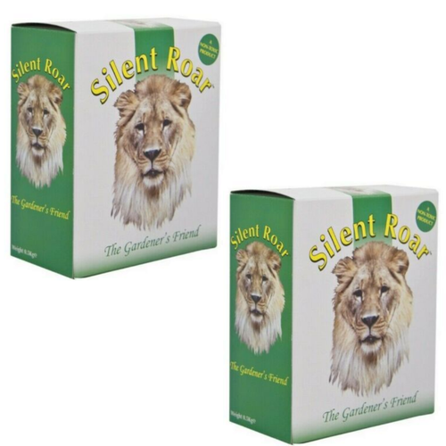 2x Silent Roar Lion Dung Cat Deterent, Repellent and Organic