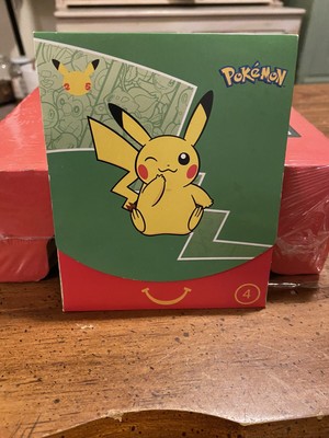 2021 happy meal pokemon cards 2021 mcdonalds happy meal pokemon Cards Sealed Poke-master Picchu Japan New
